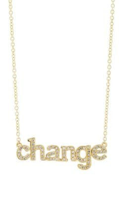 "Change" Pendant Necklace