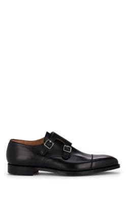 Lowndes Leather Double-Monk-Strap Shoes