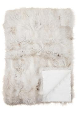 Fox Fur Throw 1