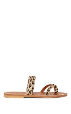 Tonkin Calf Hair Slide Sandals