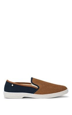 Calys Canvas & Mesh Loafers