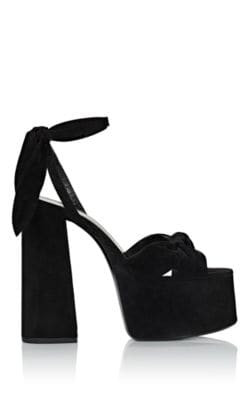 Suede Platform Sandals 2