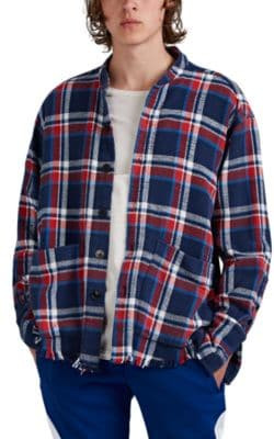 Plaid Cotton Flannel Studio Shirt 1