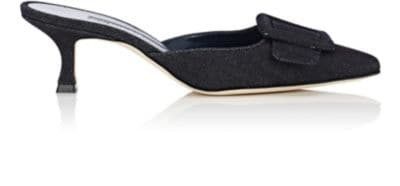 Maysale Denim Mules