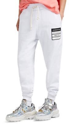 "Stereotype" Cotton Terry Sweatpants