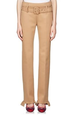 Neoprene Straight Pants