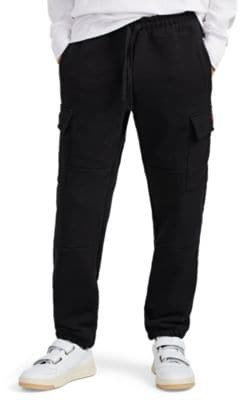 Cotton Terry Cargo Sweatpants