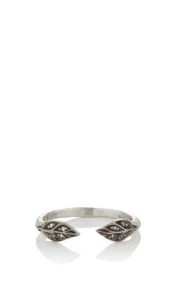 Double-Leaf Cuff Ring