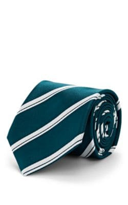 Striped Silk Necktie 5