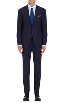 Capri Stretch-Wool Two-Button Suit
