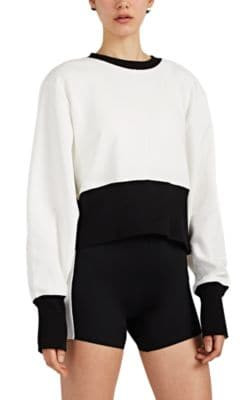Maeve Cotton-Blend Terry Sweatshirt