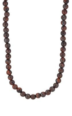 Tiger's-Eye Beaded Necklace