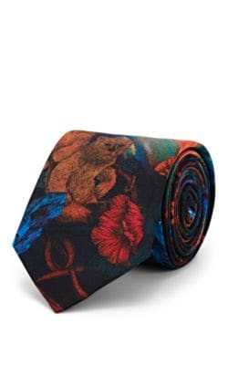 Bears & Planets Silk Necktie