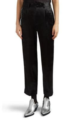 Cutout Satin Trousers