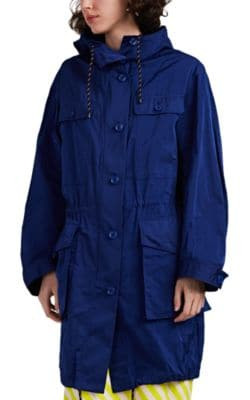 Washed Tech-Satin Anorak