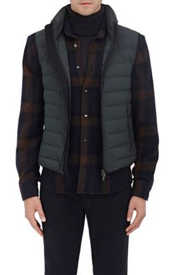 Down Tech-Taffeta Puffer Vest