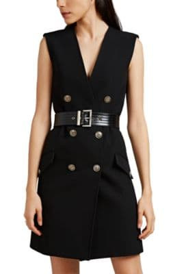 PiquÃ© Military Shift Dress