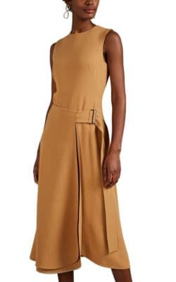 Flared Midi-Dress