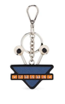 Robot Leather Key Chain 1