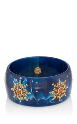 Bakelite & Citrine Bangle 1
