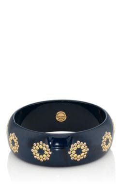 Bakelite & Mixed-Gemstone Bangle 4