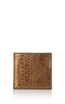 Metallic Python Billfold