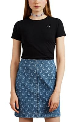 Moon-Graphic Cotton Jersey T-Shirt