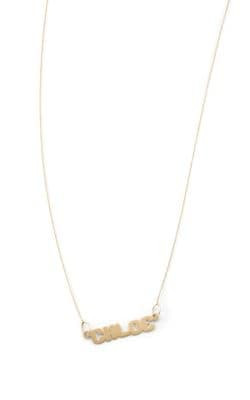Chloe Nameplate Necklace