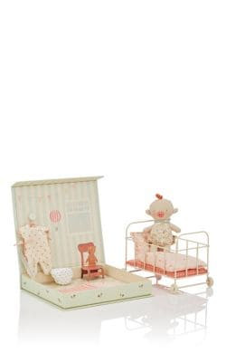 Baby Ginger Room Playset With Micro Baby Cot