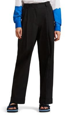 Twill Cuffed Trousers