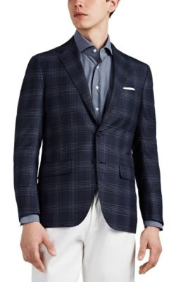 PG Plaid Wool Two-Button Sportcoat 1
