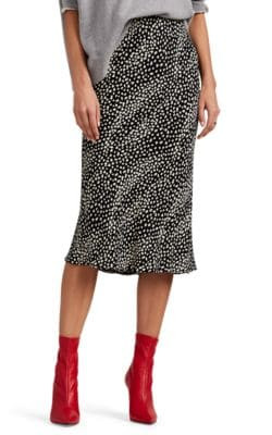 Leopard-Print Skirt
