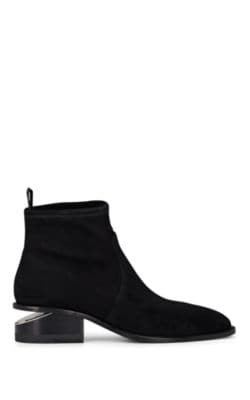 Kori Stretch-Suede Ankle Boots