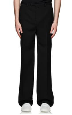 Twill Boot-Cut Trousers