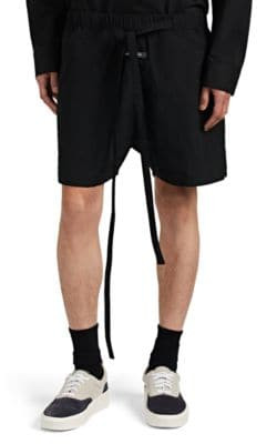 Tech-Taffeta Drawstring Running Shorts