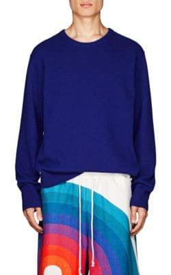 Wool Oversized Crewneck Sweater