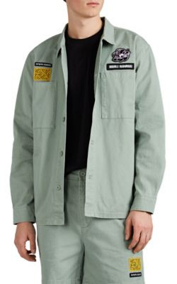 Cotton Twill Relaxed Shirt