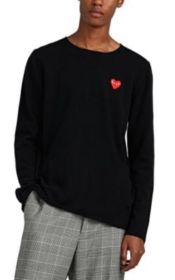 Heart-Patch Wool Sweater 2