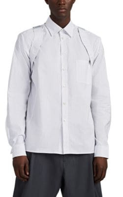 Aya Striped Cotton Harness Shirt