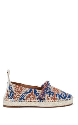 Paisley Woven Espadrilles