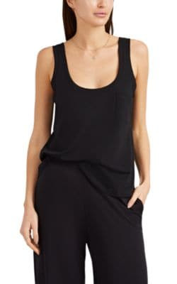 Orfelia Cotton Scoopneck Tank