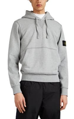 Logo-Patch Cotton Terry Hoodie 1