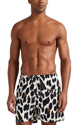 The Classic Leopard-Print Swim Trunks