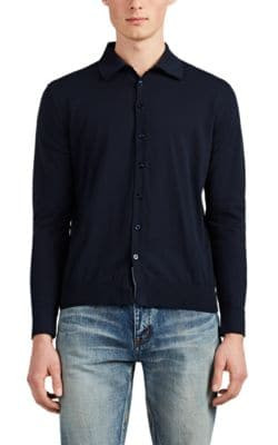 Cotton Button-Front Shirt 1