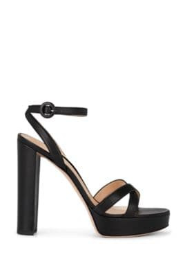 Poppy Leather Platform Sandals