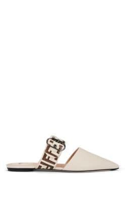 Logo Leather Mules 1