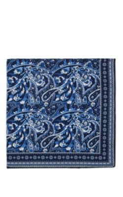 Paisley Silk Pocket Square