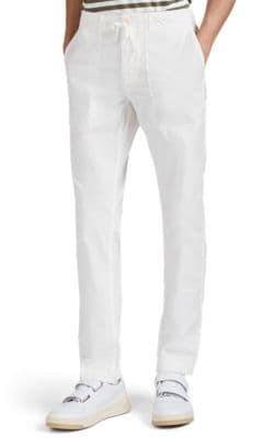Cotton-Ripstop Drawstring Pants
