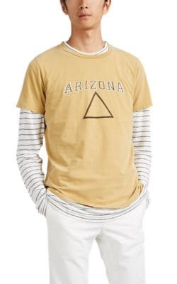 "Arizona" Triangle-Graphic Cotton T-Shirt