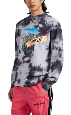 "Highest" Cotton Long-Sleeve T-Shirt